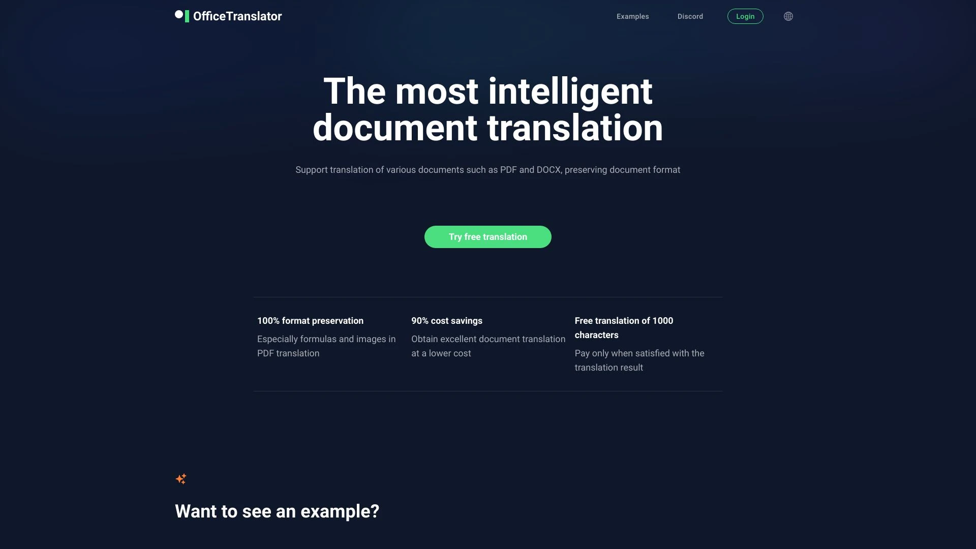 O.Translator - AI Tool Ocean