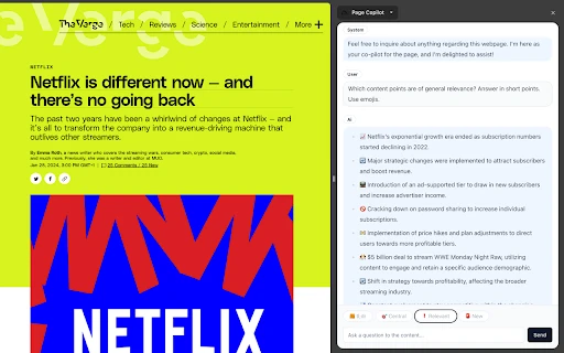 Page Copilot - Chrome Extension - AI Tool Ocean