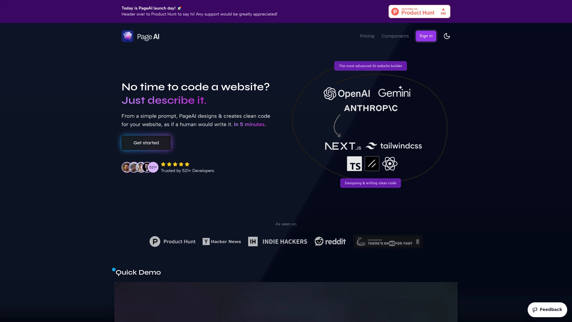 PageAI - AI Tool Ocean