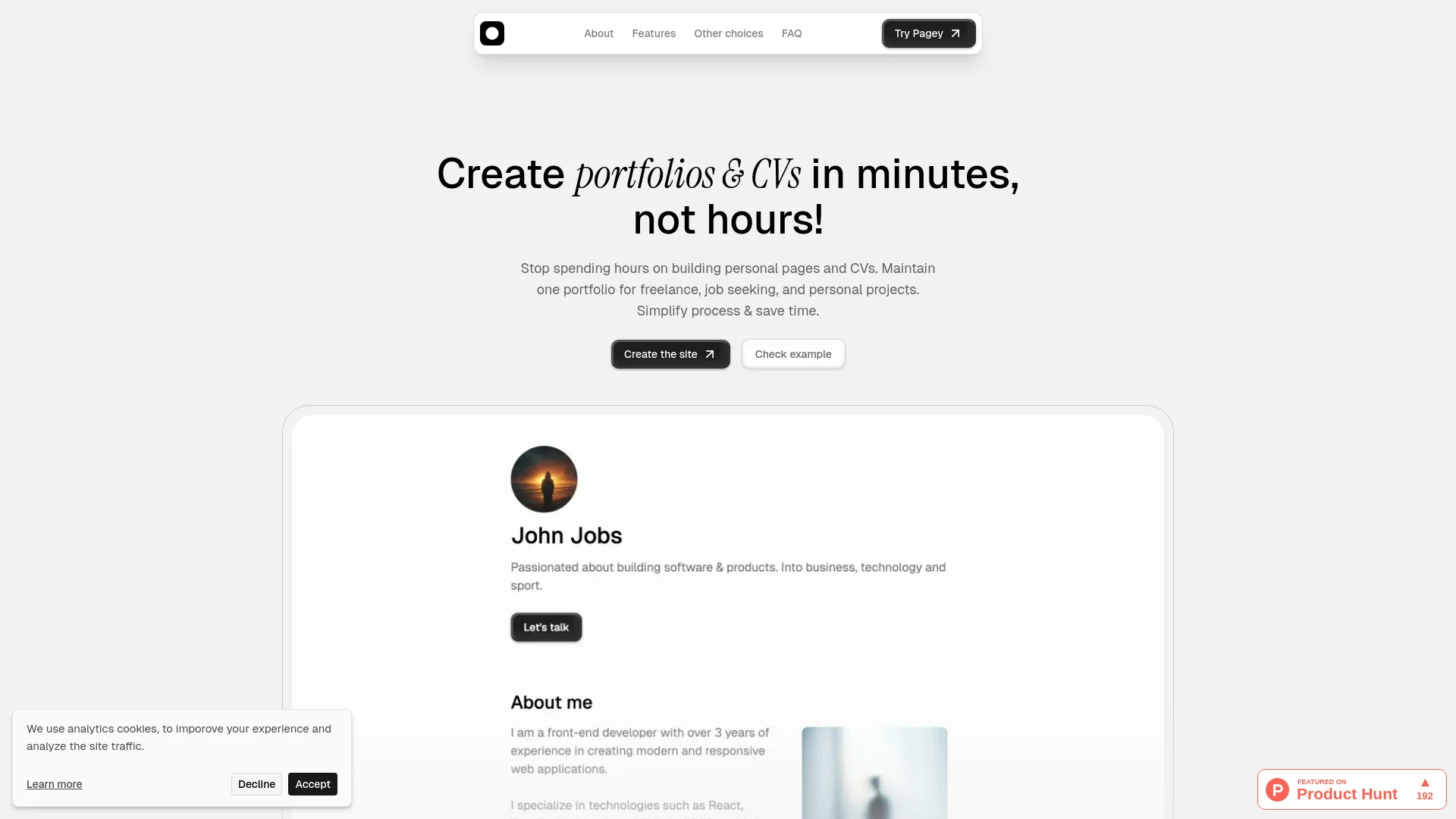 Pagey - AI Tool Ocean