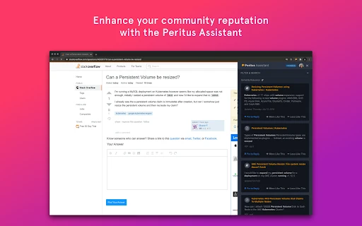 Peritus Assistant - Chrome Extension - AI Tool Ocean
