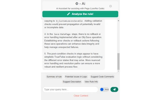 Phi AI for Pega - Chrome Extension - AI Tool Ocean