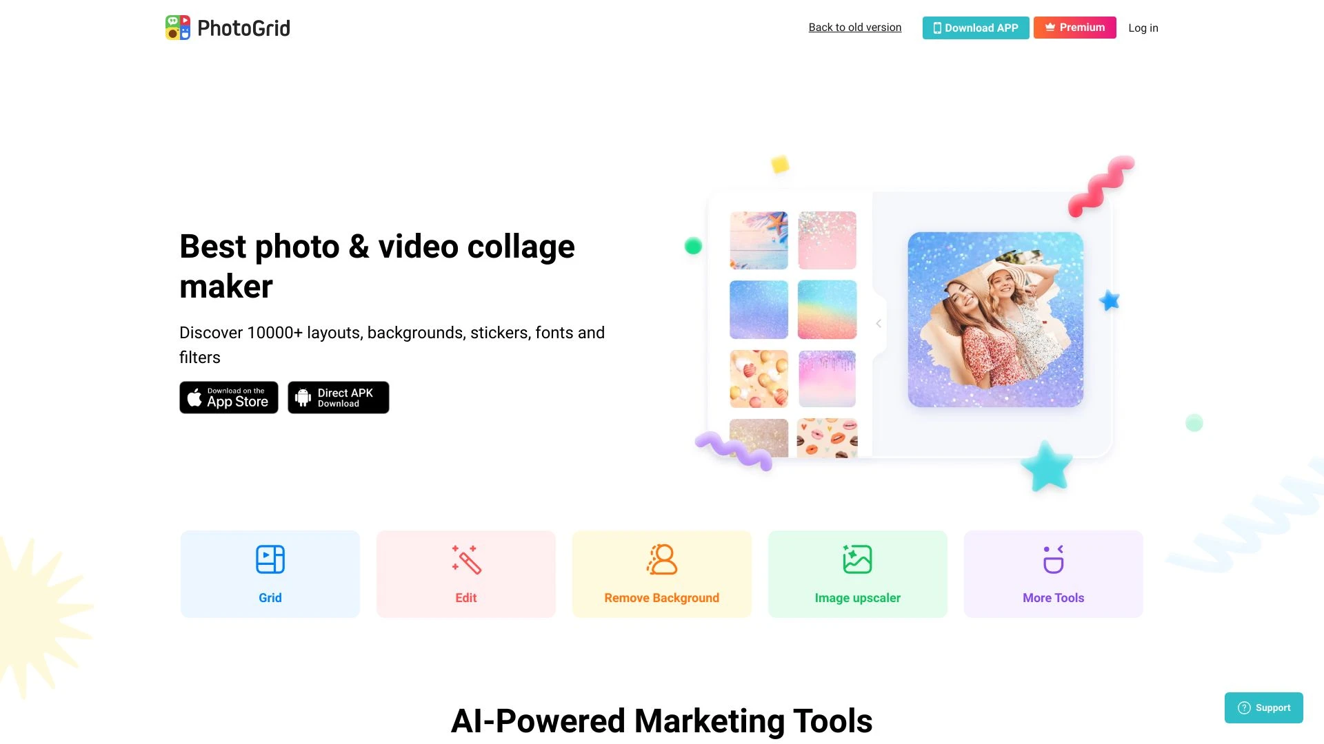 PhotoGrid - AI Tool Ocean