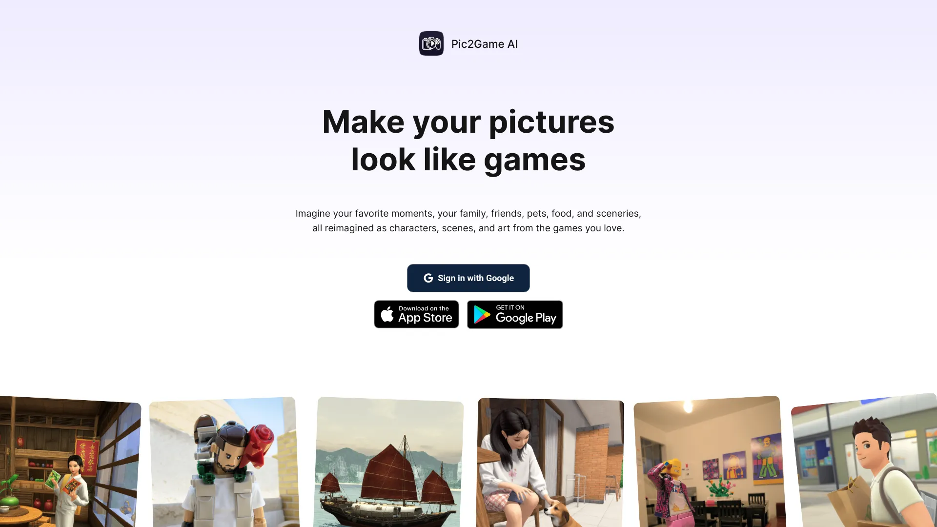 Pic2Game AI - AI Tool Ocean