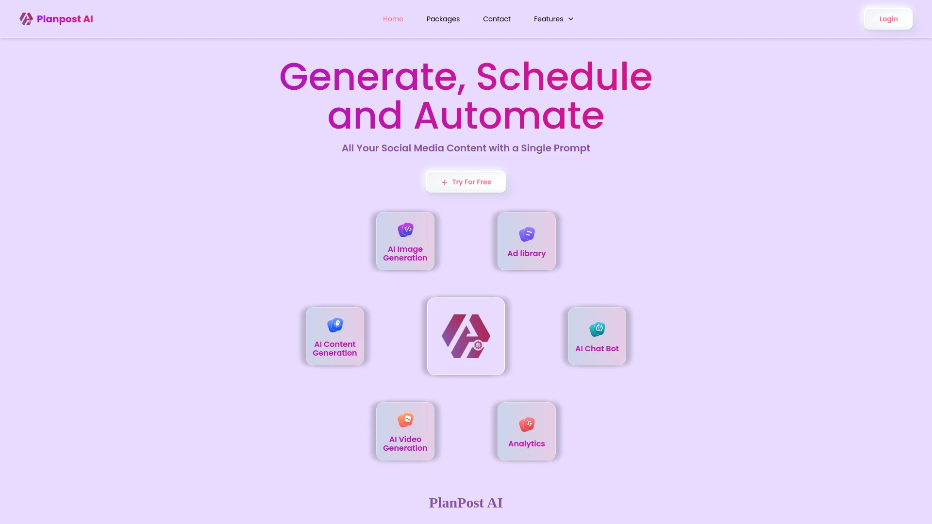 PlanPost AI - AI Tool Ocean