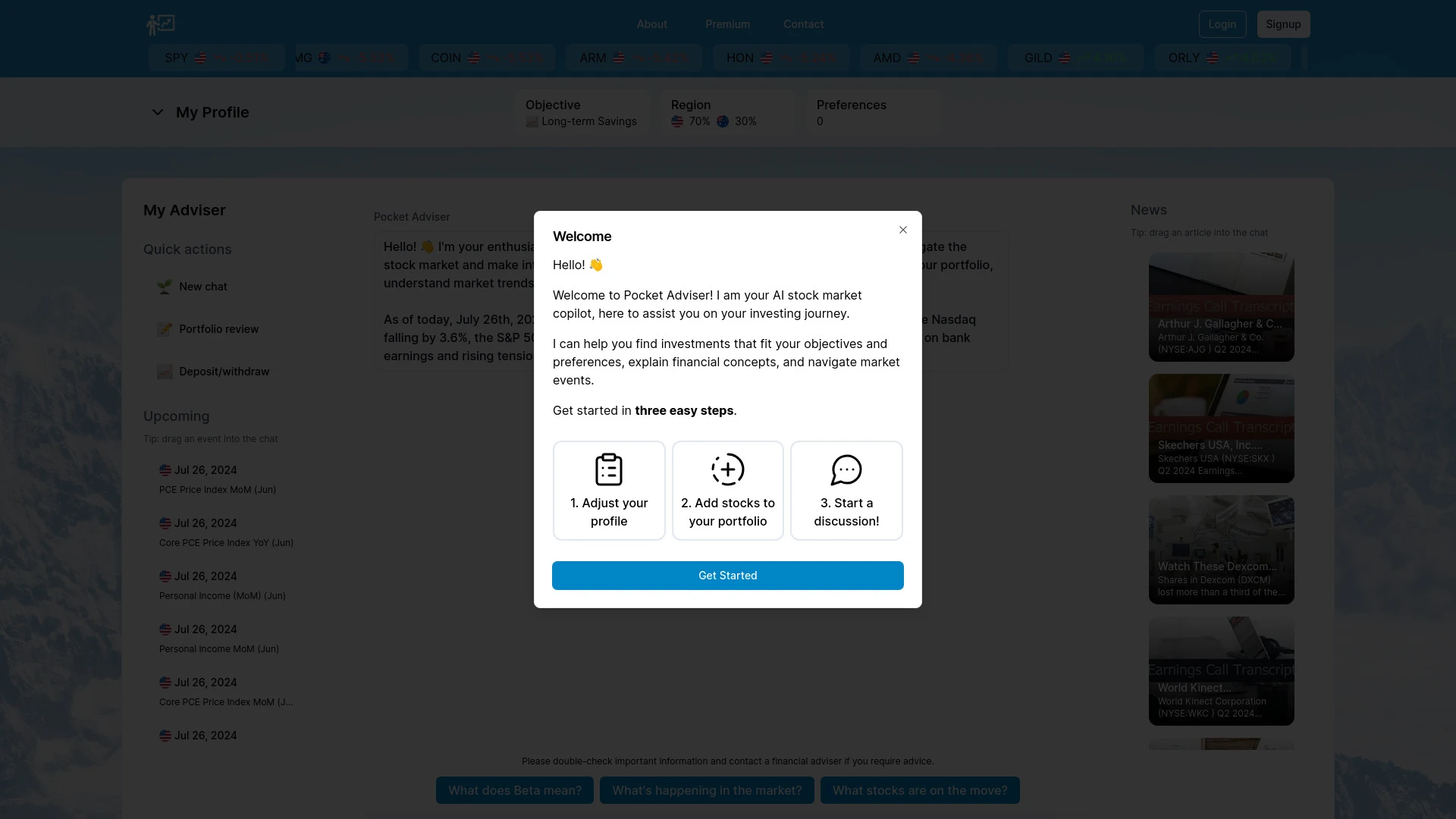 Pocket Adviser - AI Tool Ocean