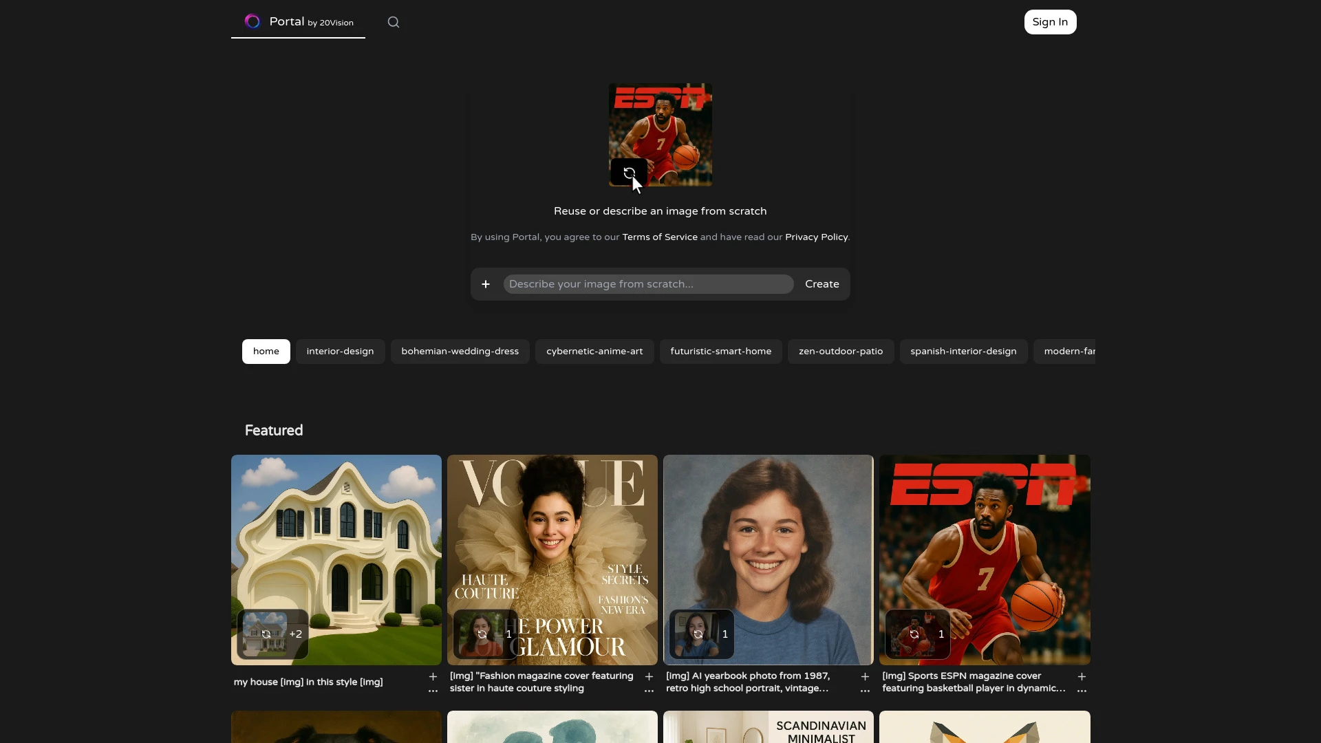 Portal by 20Vision - AI Tool Ocean