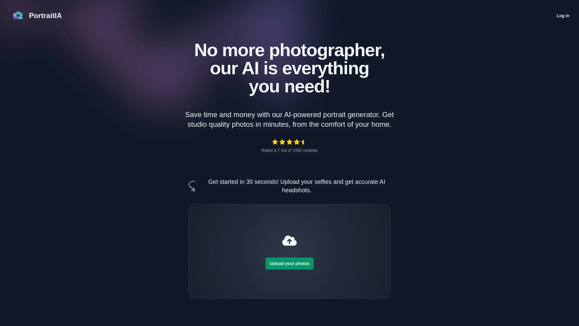 PortraitIA - AI Tool Ocean