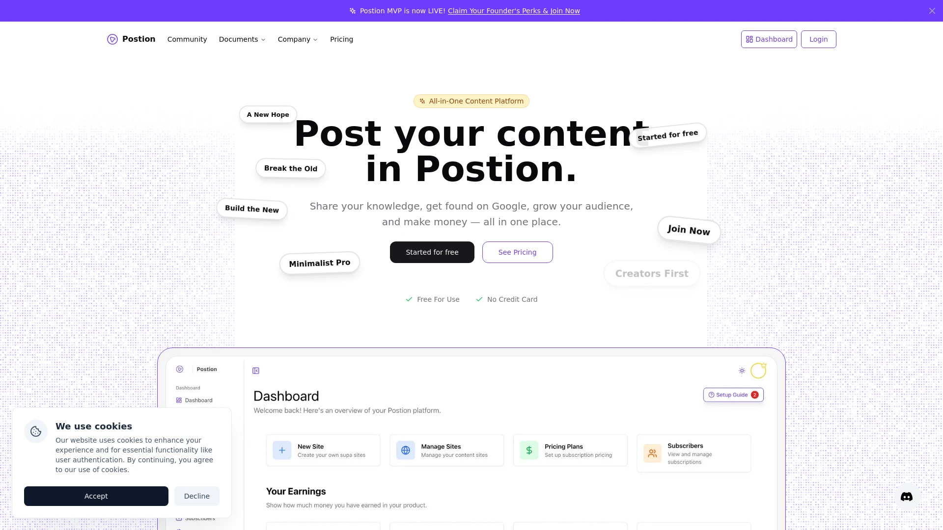 Postion - AI Tool Ocean