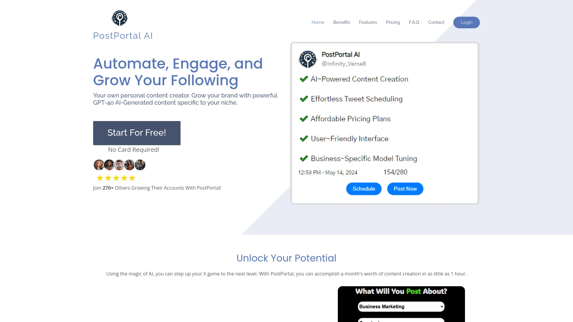 PostPortal - AI Tool Ocean