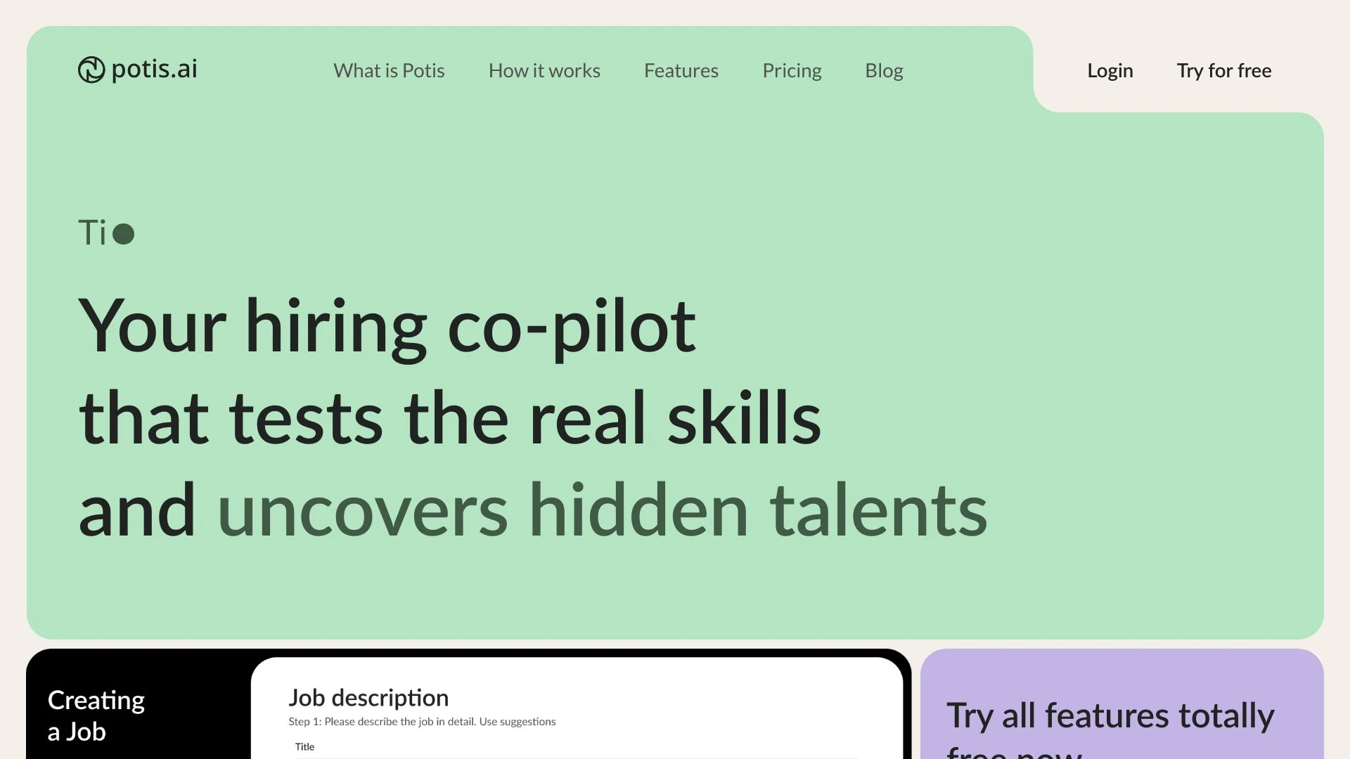 Potis.AI - AI Tool Ocean