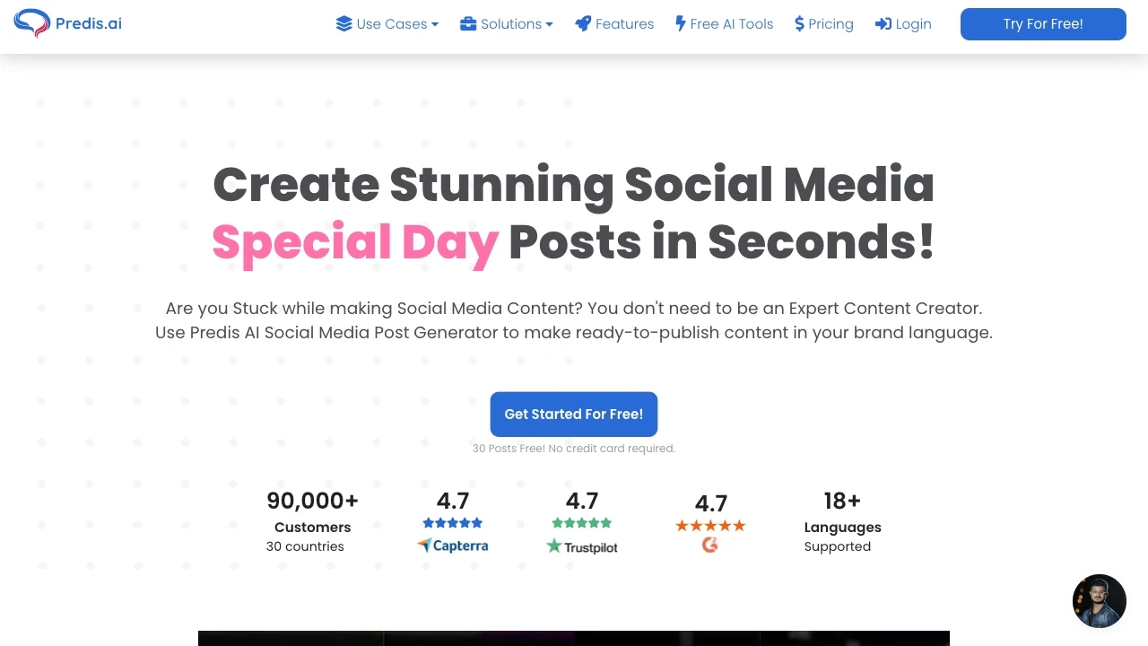 Predis.ai - AI Tool Ocean