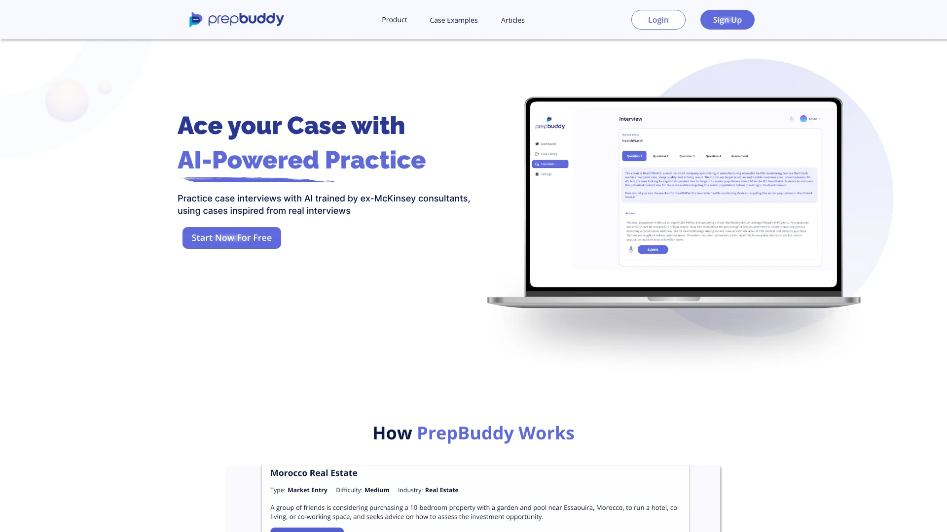 PrepBuddy - AI Tool Ocean