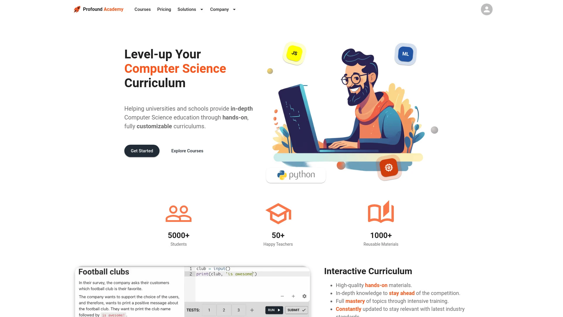 Profound Academy - AI Tool Ocean