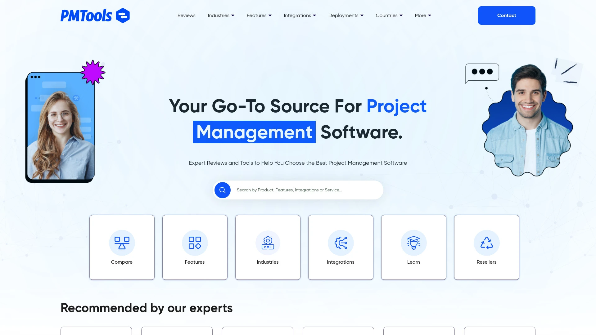 ProjectManagementTools.com - AI Tool Ocean