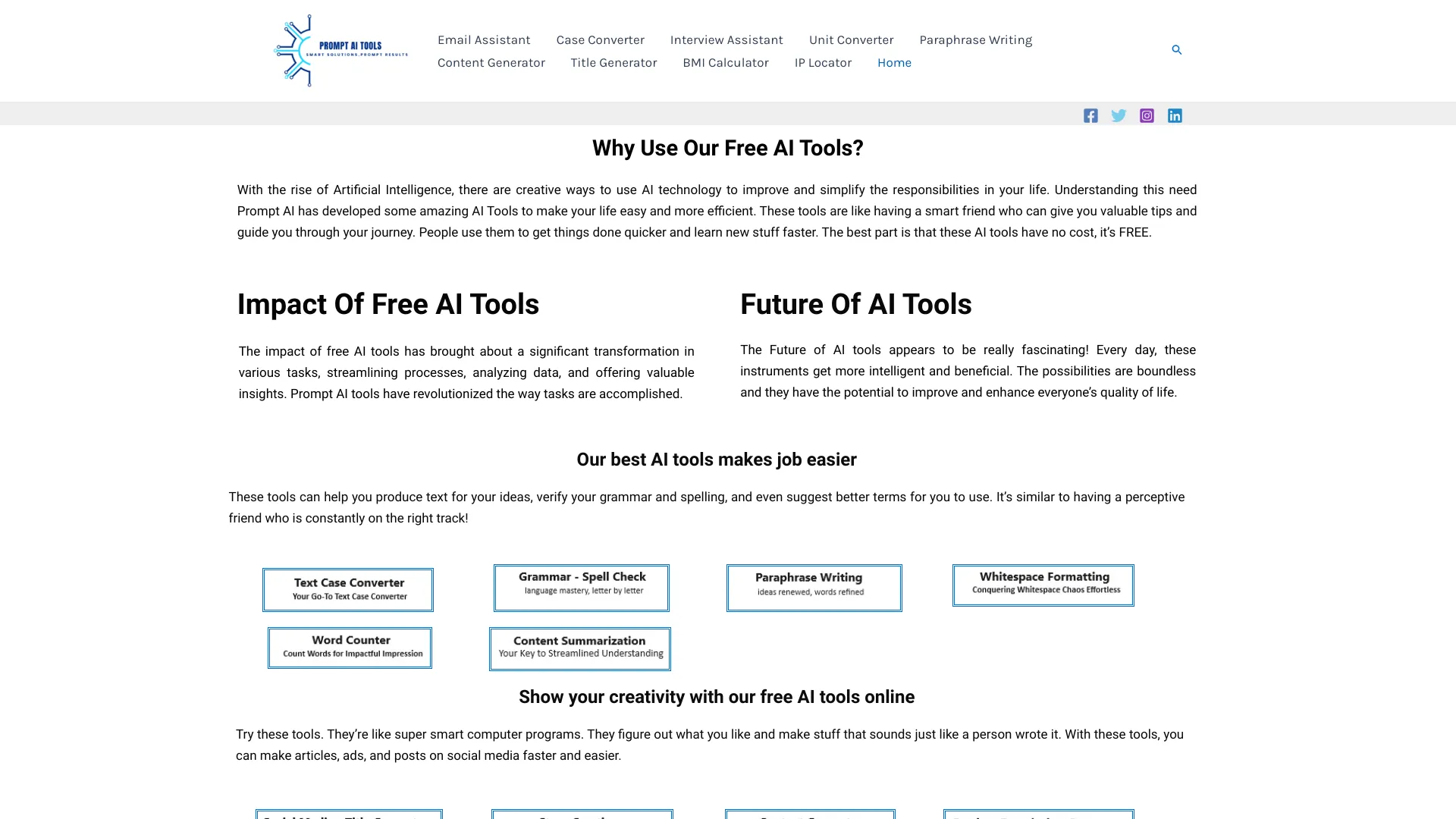 Prompt AI Tools - AI Tool Ocean