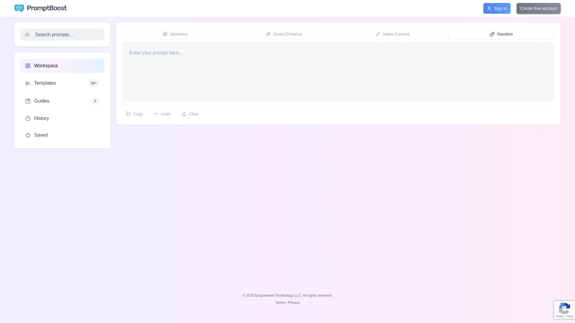 PromptBoost - AI Tool Ocean
