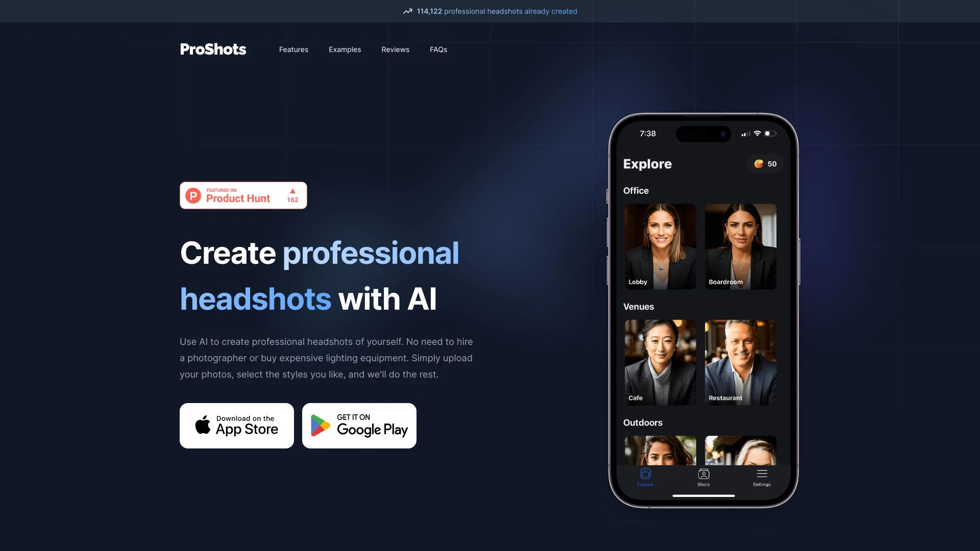 ProShots - AI Tool Ocean