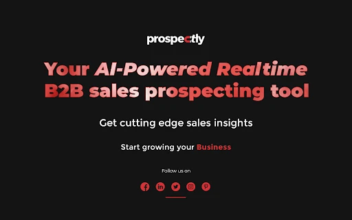 Prospectly.AI - Chrome Extension - AI Tool Ocean