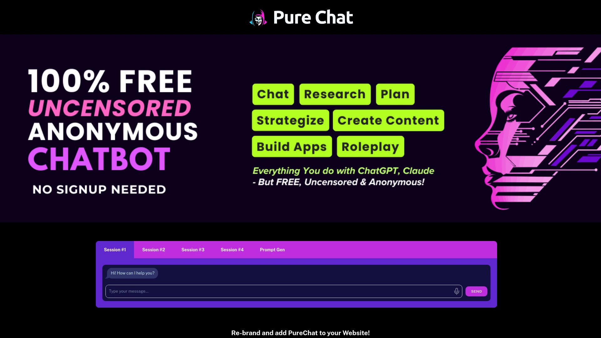PureChat - AI Tool Ocean