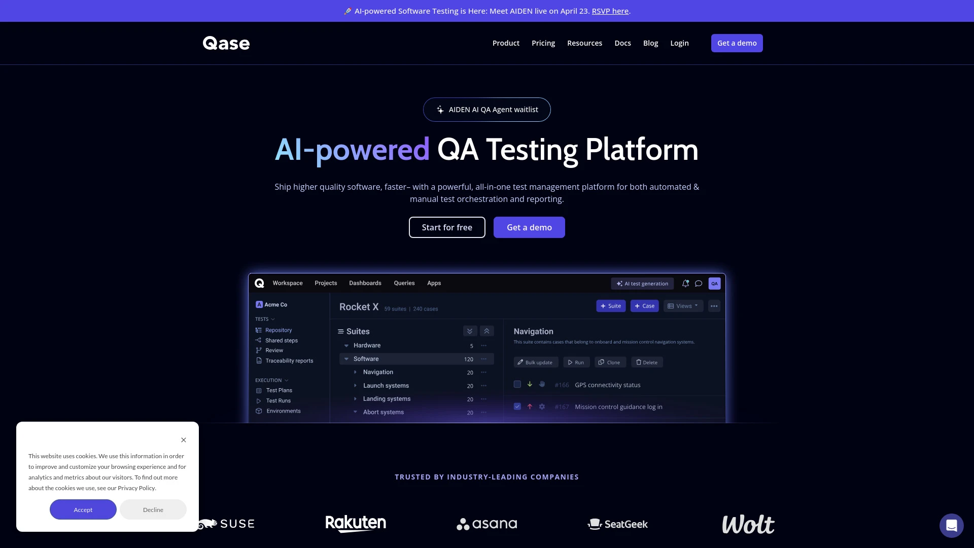 Qase - AI Tool Ocean