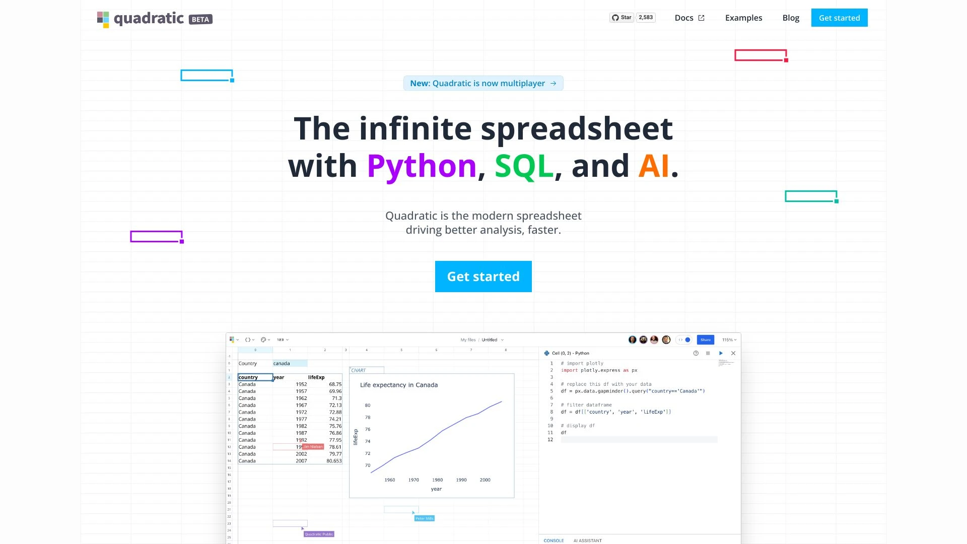 Quadratic - AI Tool Ocean