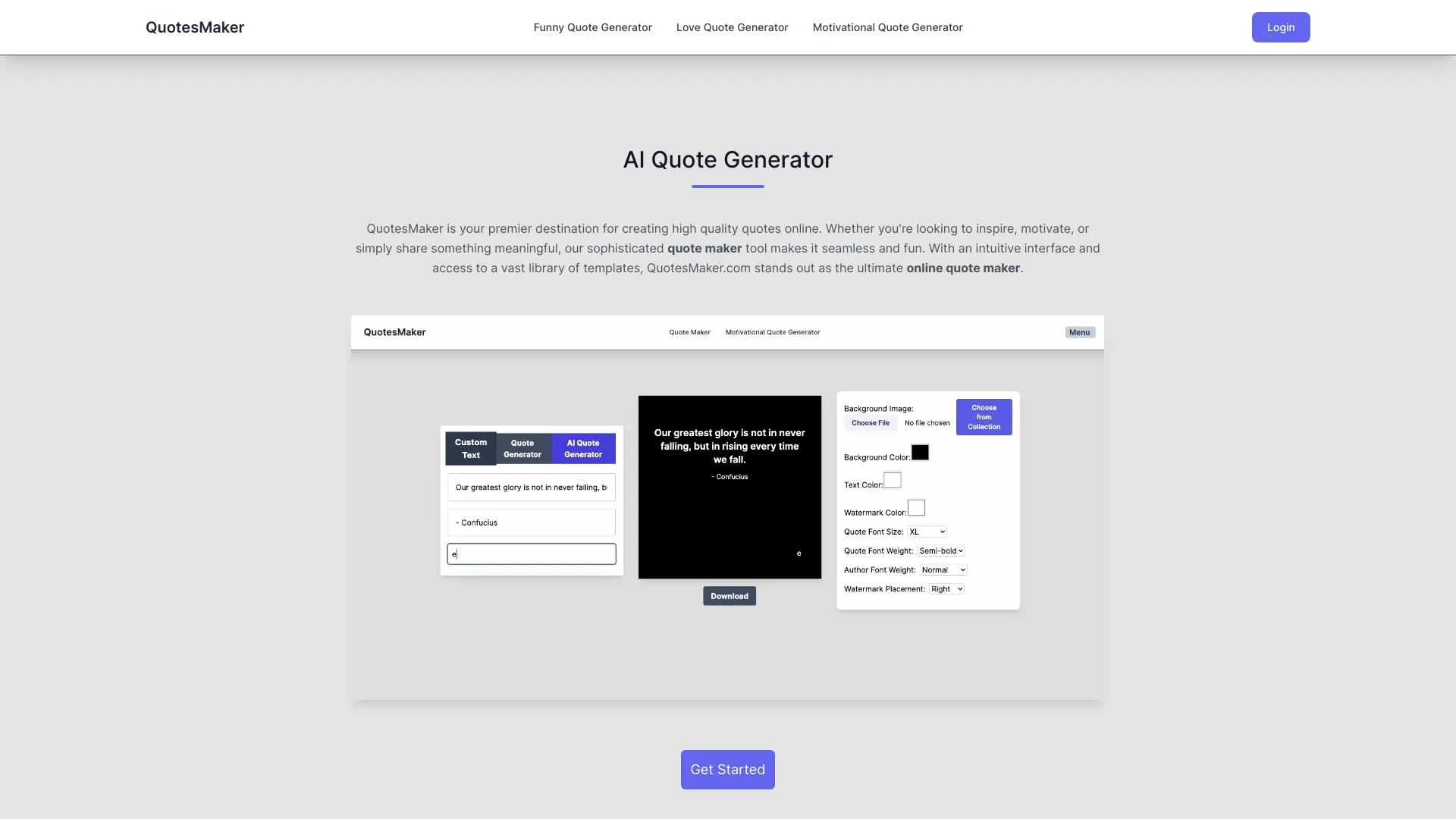 QuotesMaker - AI Tool Ocean