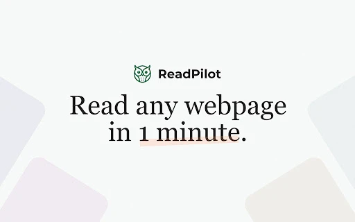 ReadPilot - Chrome Extension - AI Tool Ocean