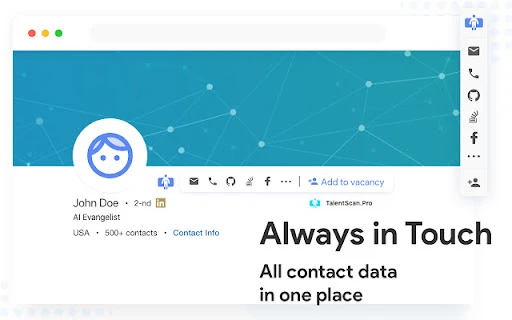 Recruitment Tool - Chrome Extension - AI Tool Ocean