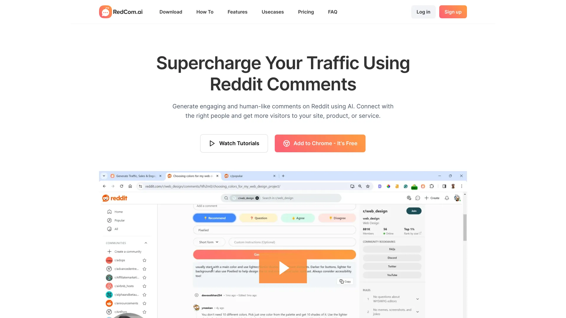 RedCom AI - AI Tool Ocean