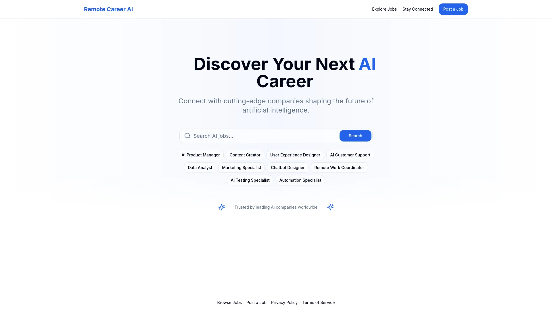 RemoteCareerAI - AI Tool Ocean