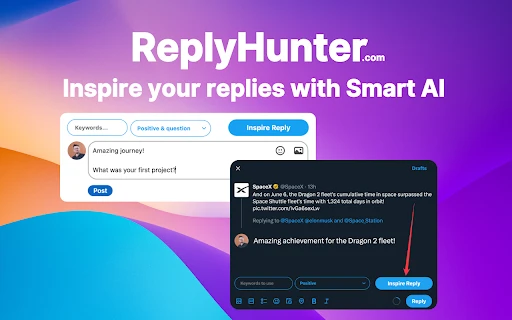 Reply Hunter - Chrome Extension - AI Tool Ocean