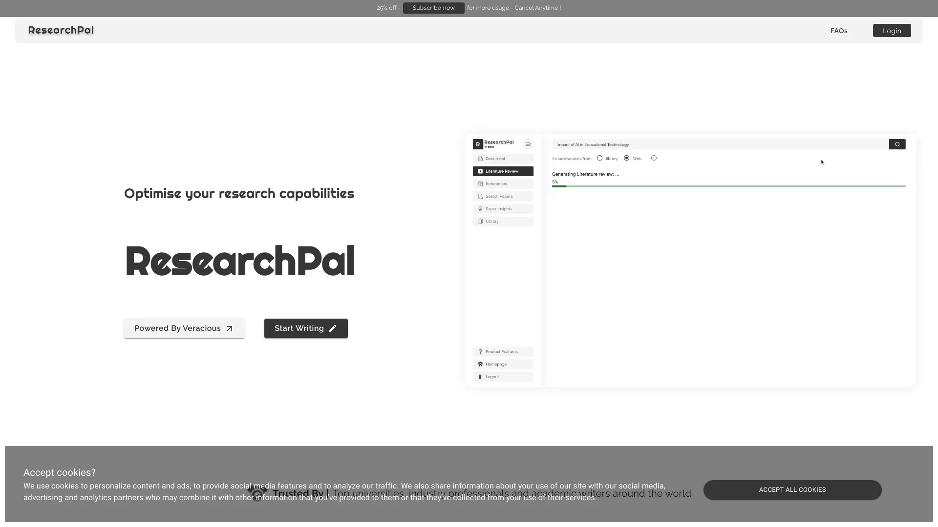 ResearchPal - AI Tool Ocean