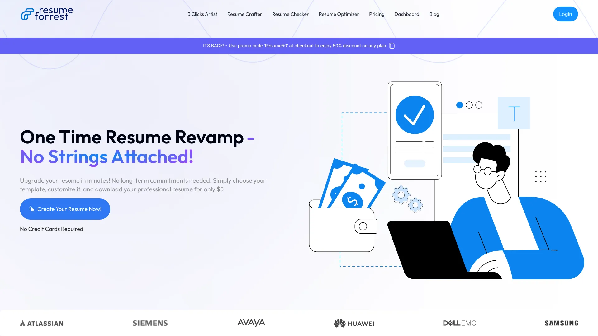 Resume Forrest - AI Tool Ocean