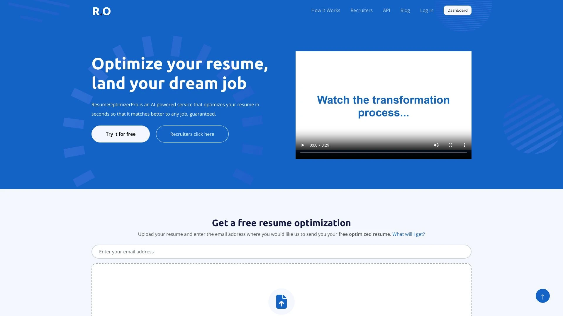 Resume Optimizer Pro - AI Tool Ocean