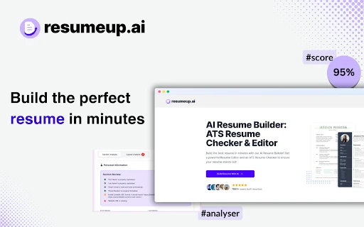 ResumeUp.ai - Chrome Extension - AI Tool Ocean