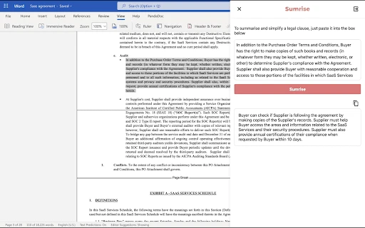Review.legal - Chrome Extension - AI Tool Ocean