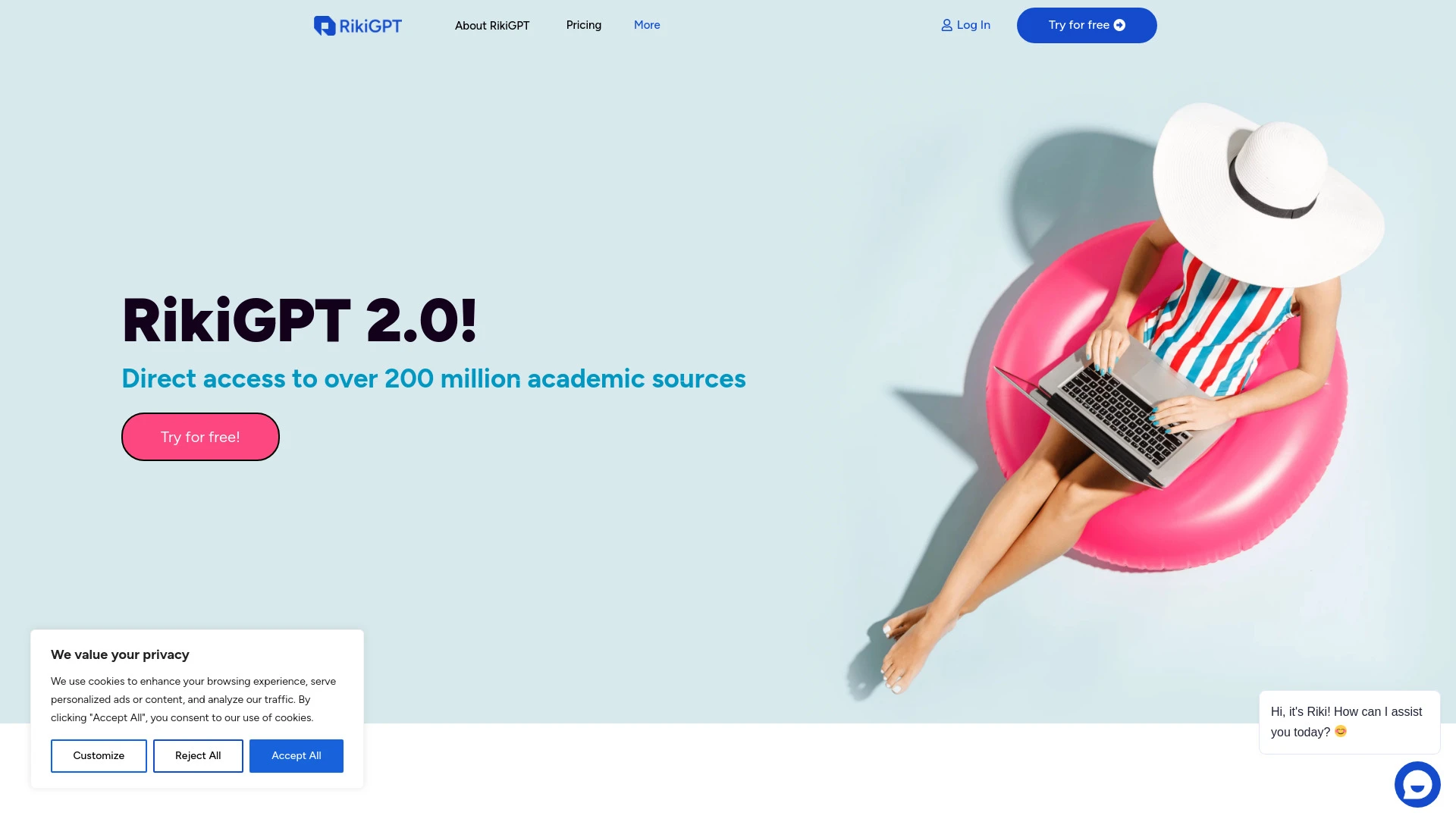 RikiGPT - AI Tool Ocean