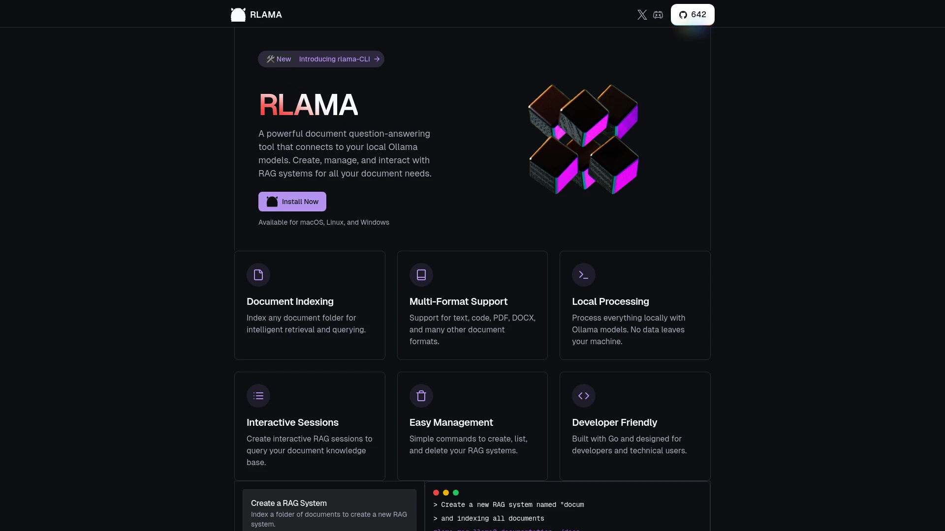 RLAMA - AI Tool Ocean