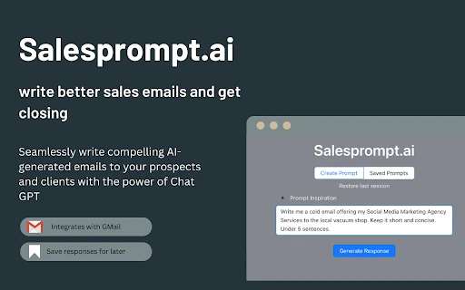 Sales Email Outreach Chrome Extension - Chrome Extension - AI Tool Ocean