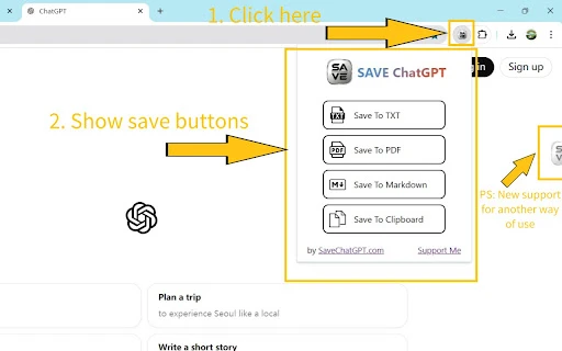 Save ChatGPT - Chrome Extension - AI Tool Ocean