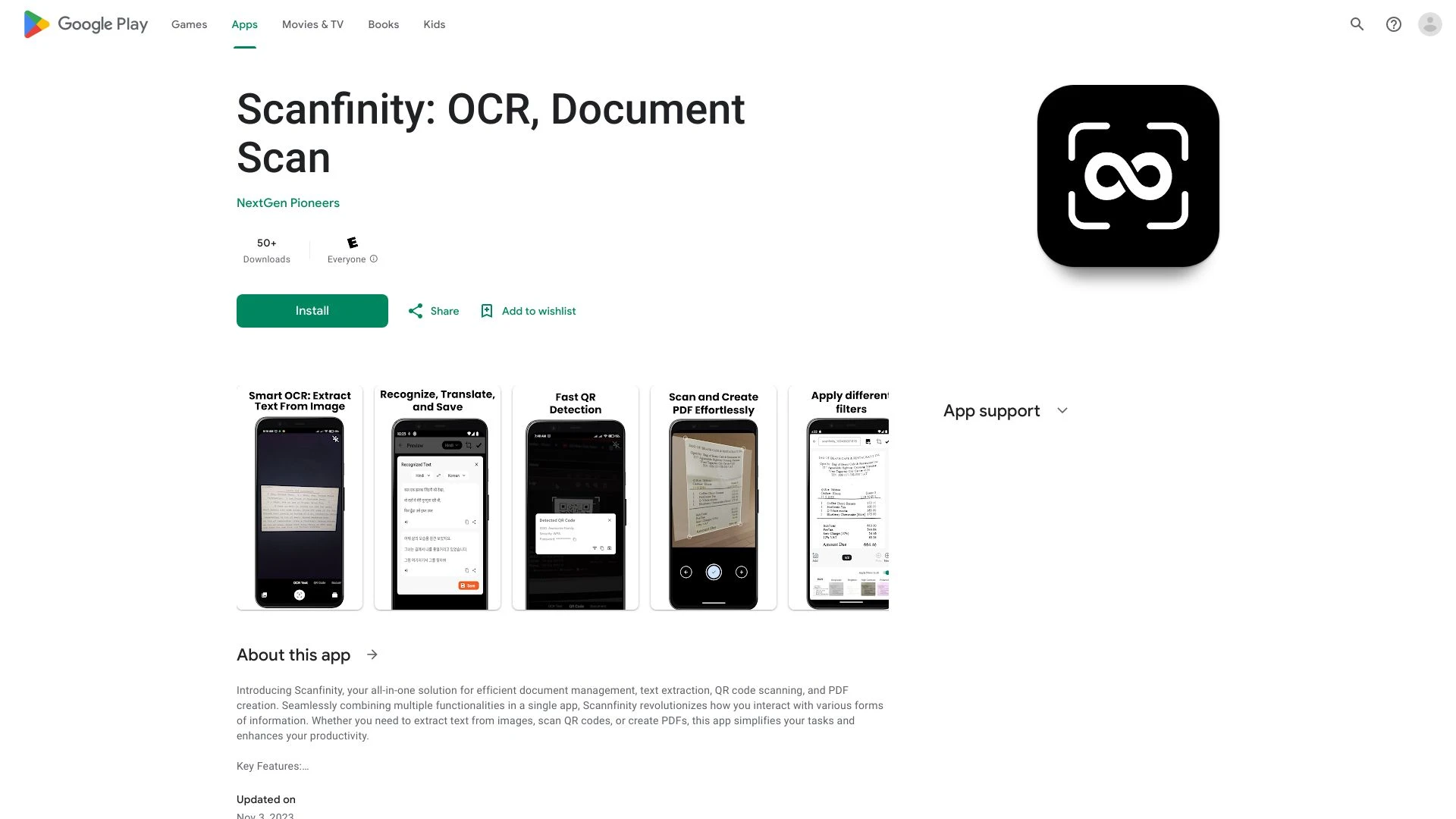 Scanfinity: OCR, Document Scan - AI Tool Ocean