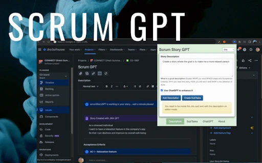 Scrum Story GPT - Chrome Extension - AI Tool Ocean