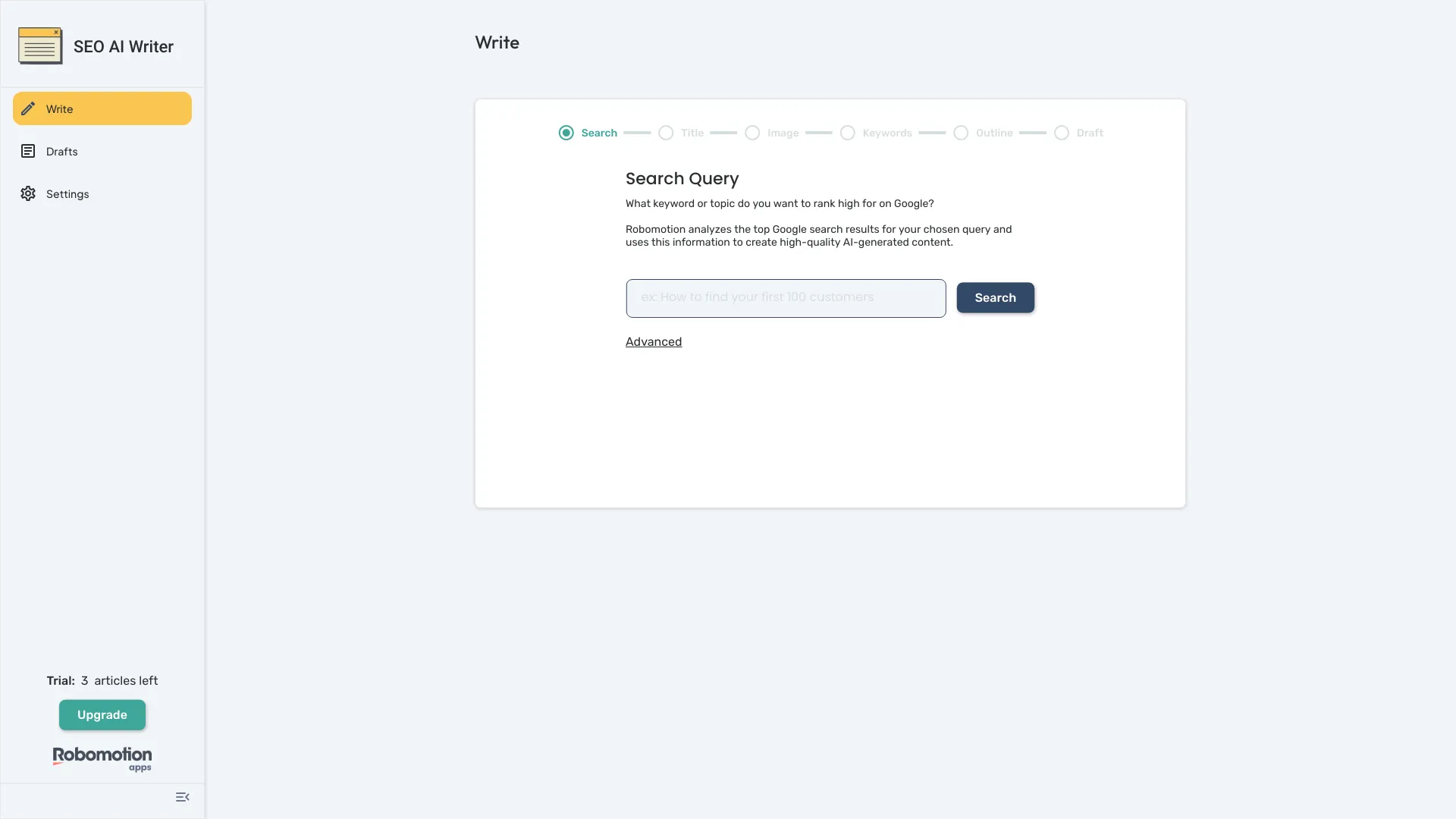 SEO AI Writer - AI Tool Ocean