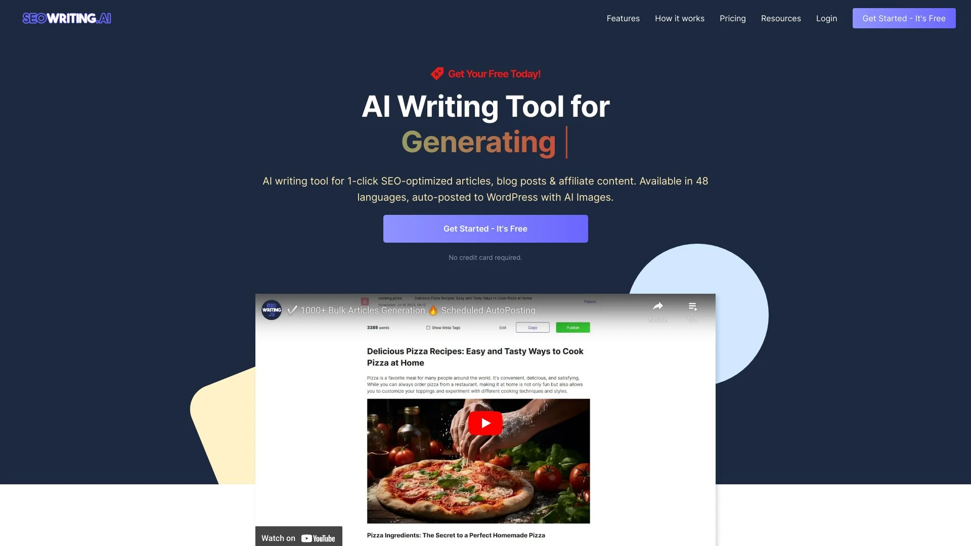 SEO Writing AI - AI Tool Ocean