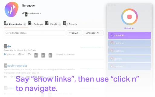 Serenade - Chrome Extension - AI Tool Ocean