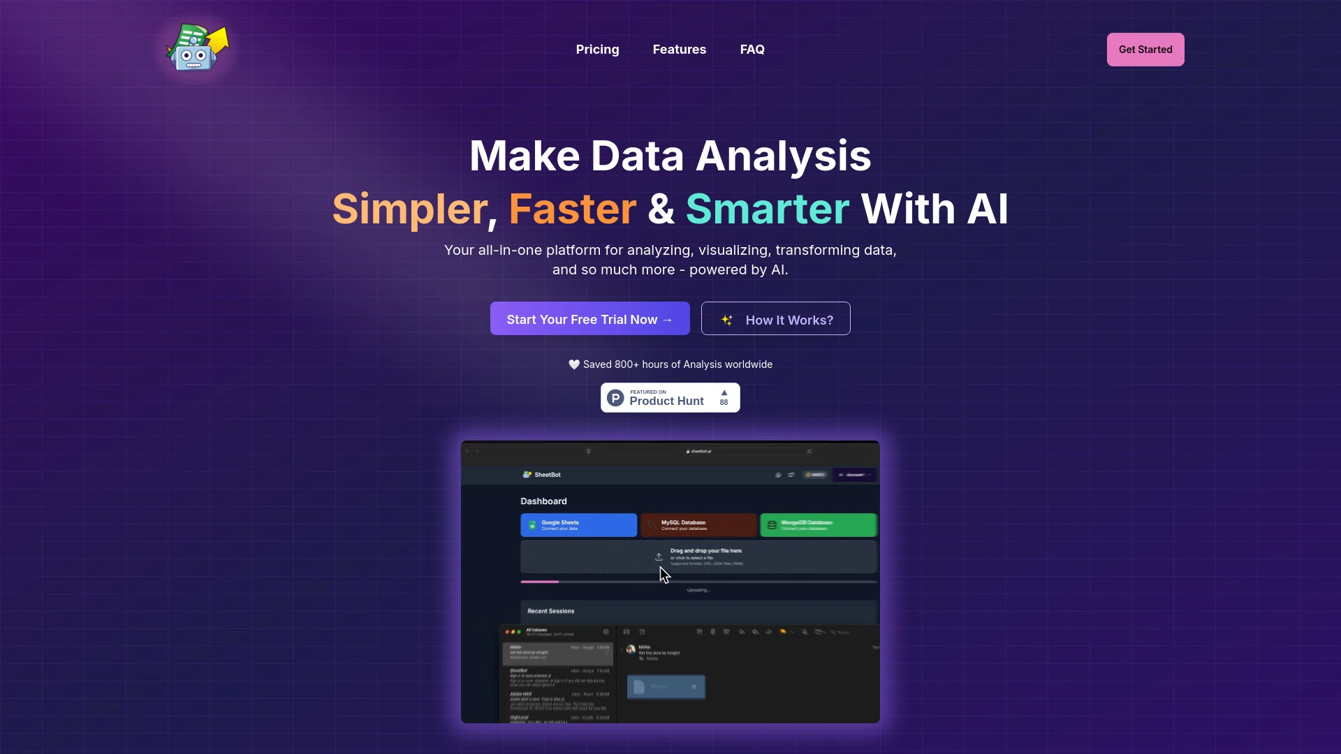 SheetBot AI - AI Tool Ocean