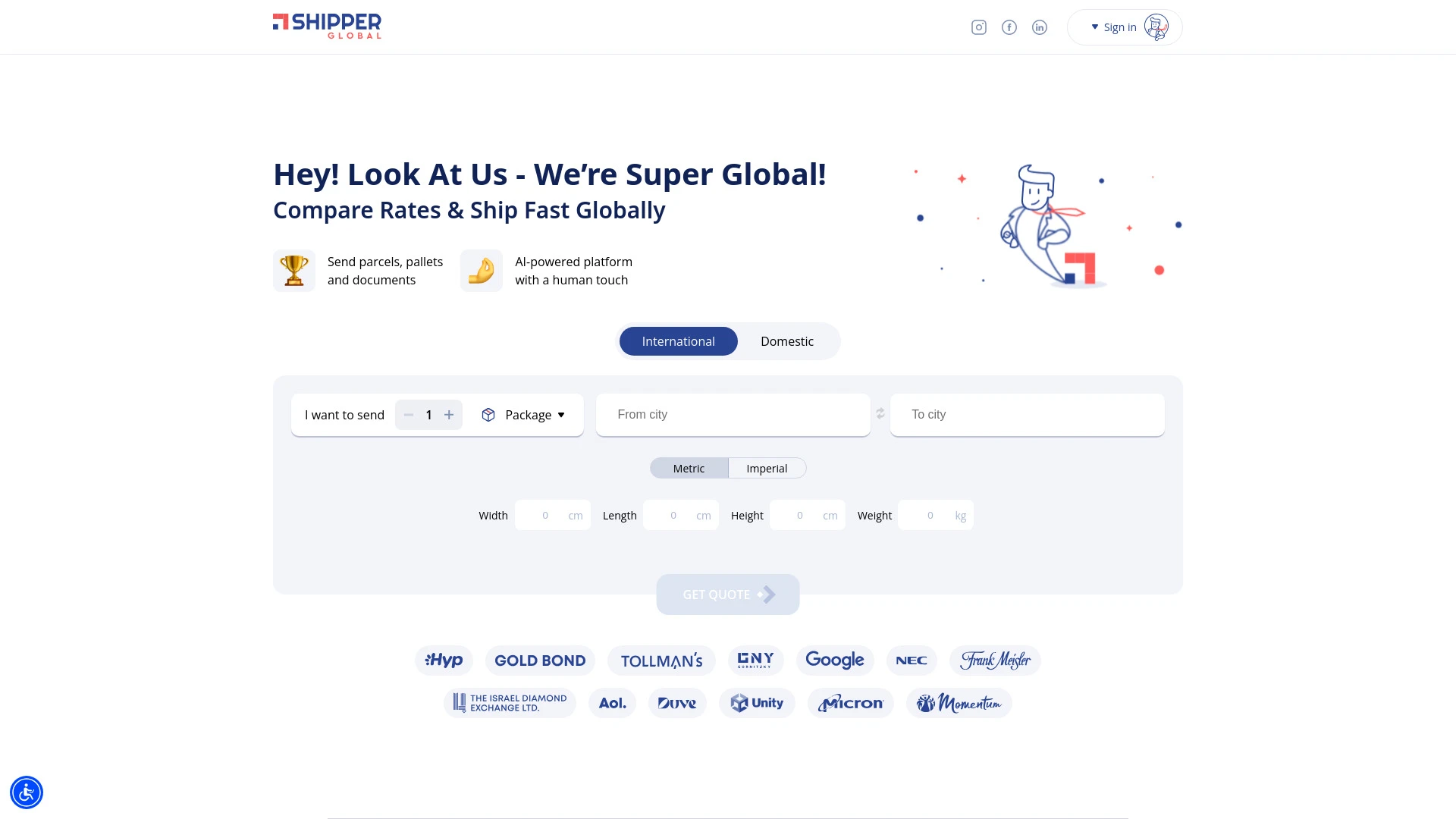 Shipper Global - AI Tool Ocean