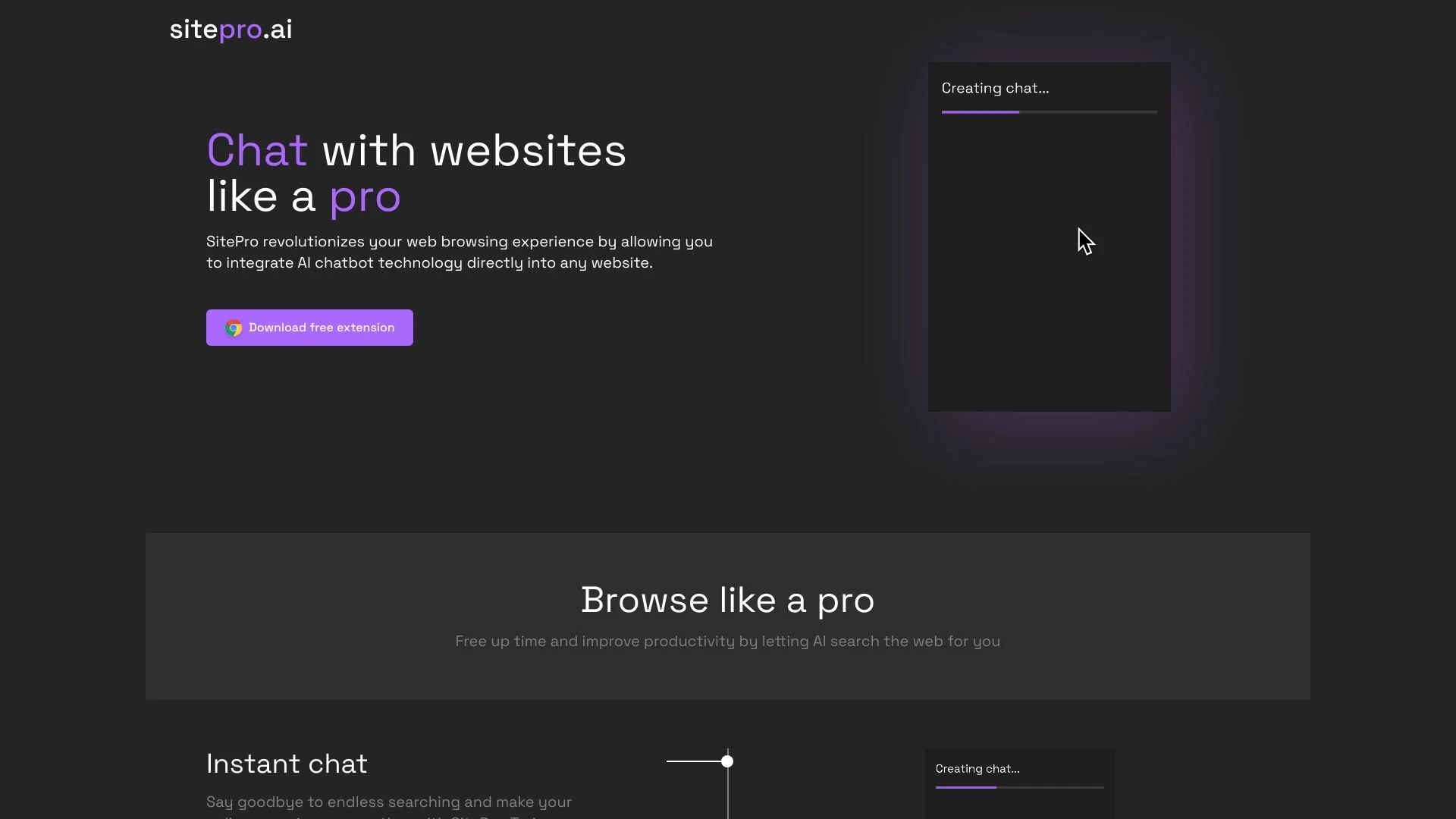 SitePro - AI Tool Ocean