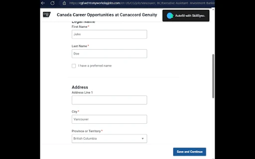 SkillSync - Chrome Extension - AI Tool Ocean